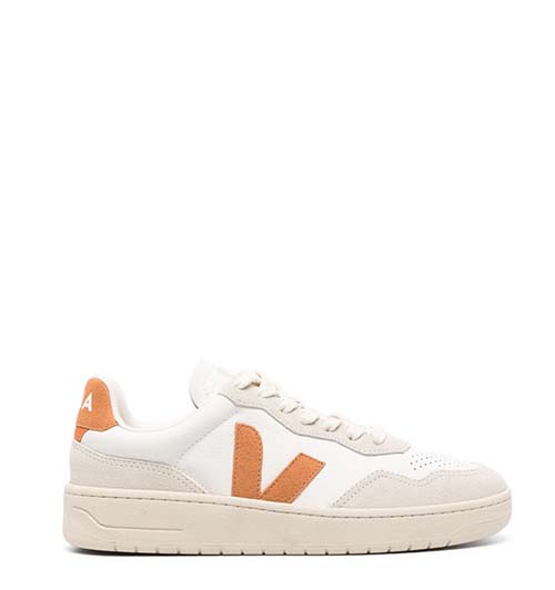 V-90 Leather White/Umber Sneakers