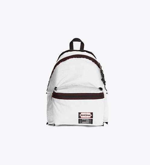 White- Red Reversible Backpack