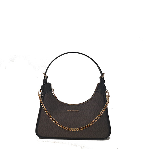 Wilma Brown Black Shoulder Bag