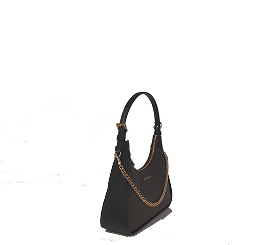 Wilma Brown Black Shoulder Bag