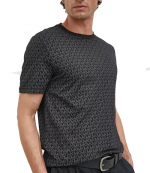 MK Signature Logo Cotton T-Shirt