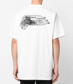 Y-3 White Brush GFX SS Tee