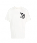 Y-3 White Brush GFX SS Tee