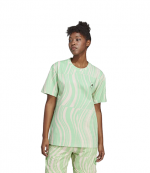 Adidas By Stella McCartney Pale Pink Green T-shirt