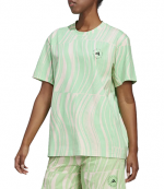 Adidas By Stella McCartney Pale Pink Green T-shirt