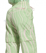 Adidas By Stella McCartney Pale Pink Green Woven Pants