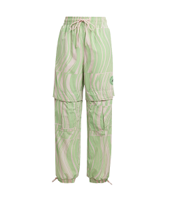Adidas By Stella McCartney Pale Pink Green Woven Pants