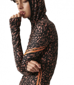 Adidas By Stella McCartney Black Orange LS Top