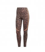 Adidas By Stella McCartney Truepace Black Orange Tights