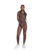 Adidas By Stella McCartney Truepace Black Orange Tights