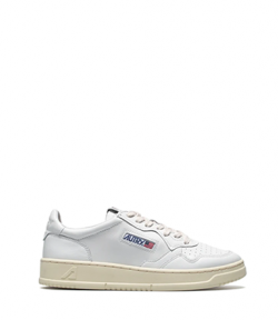 Autry 01 Low Leat White
