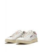 Dallas Low Man Leat White Red