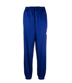 Y-3 Royal Blue Tech Silk Cuff Pants