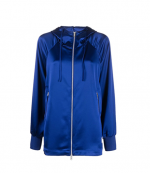 Y-3 Royal Blue Tech Silk Zip Hoodie