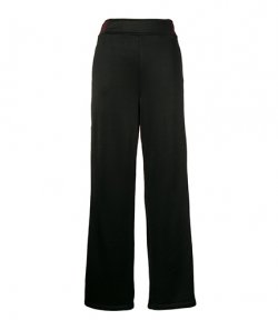 ALEXANDER WANG SLEEK FRENCH WIDE LEG PANT W/ T DETAILS
