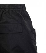 Utility Cuff BLK Cargo Pants