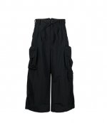 CR BLK NYL CU Pants