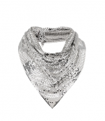 Pixel Silver Scarf