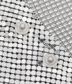 Pixel Silver Scarf