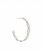 Silver Eight Nano Hoop
