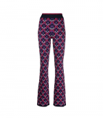 Jacquard Paco Purple Red Pantalon