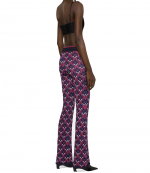 Jacquard Paco Purple Red Pantalon