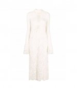Ivory Long Robe Dress