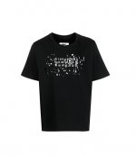 Black White Logo Tee