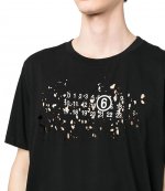 Black White Logo Tee