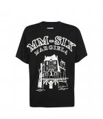 Black White Print Tee