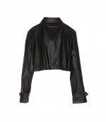 Black Leather Shirt