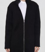 Black Knit Jacket