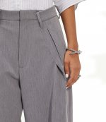 Grey Wide Leg Pants