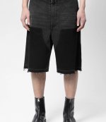 Black Denim Shorts