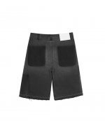 Black Denim Shorts