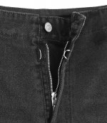 Black Denim Shorts