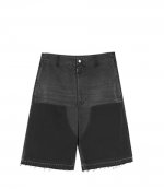 Black Denim Shorts