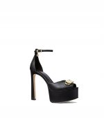 Martina Peep Toe Black Pump
