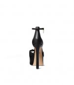 Martina Peep Toe Black Pump