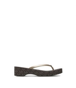 Lilo Brown/ Gold Flip Flop