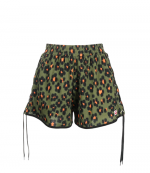 Hana Leopard Shorts Lace