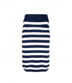 Nautical Stripes Midi Skirt