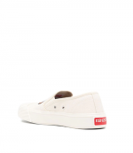 White Cream Kenzo School Slip On Sneakers