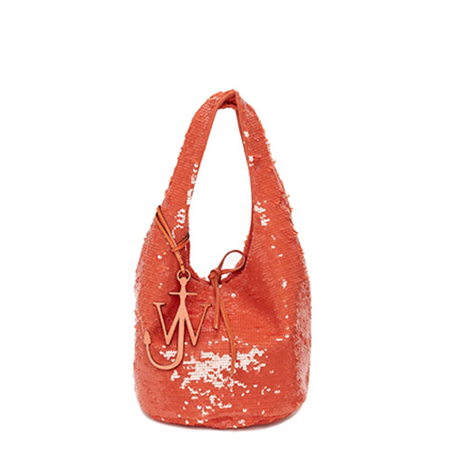Mini Sequin Shopper Bag