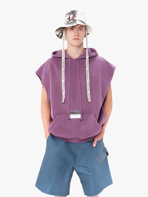 Sleeveless Hinge Hoodie