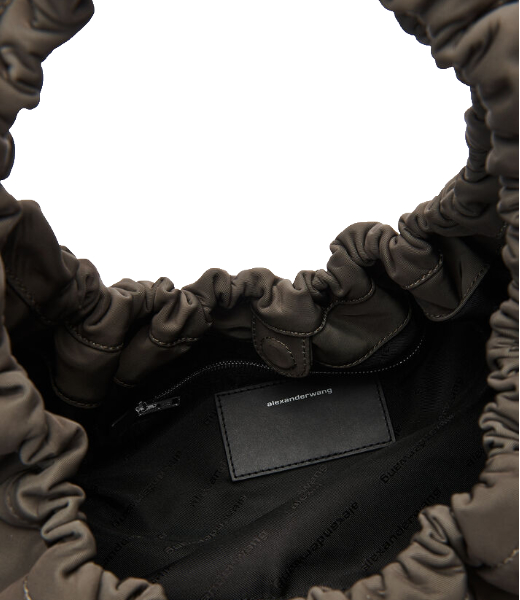 Crescent Medium Army Green Shoulder Bag