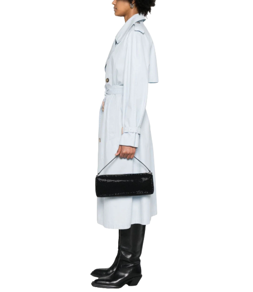 Heirese Flex Bag Black Rhinstones Handbag