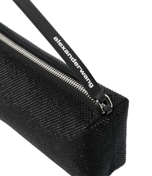 Heirese Flex Bag Black Rhinstones Handbag