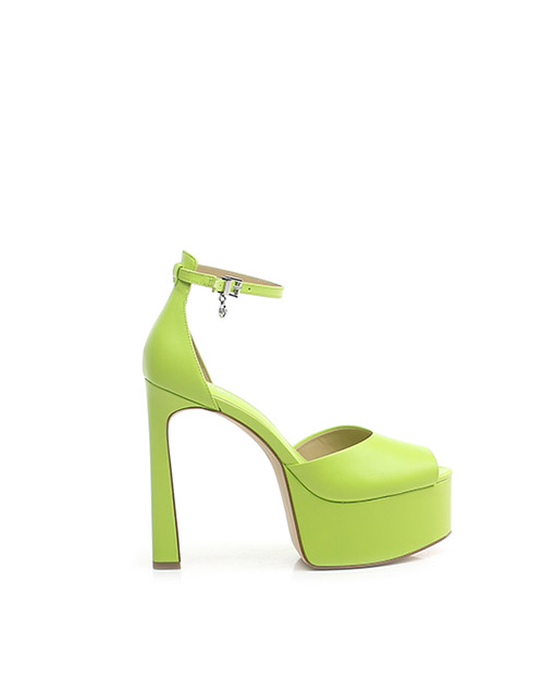 Martina Peep Toe Limeade Pump