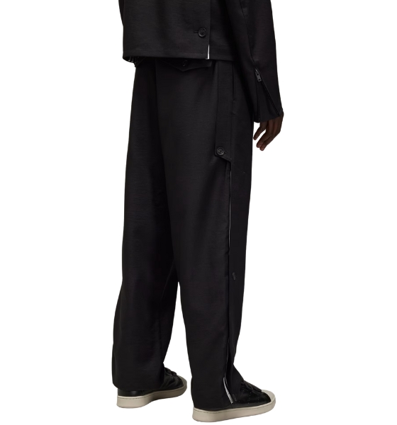 Black Sport Uniform Pants